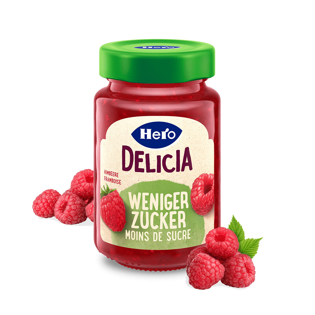 Delicia Weniger Zucker Packshot